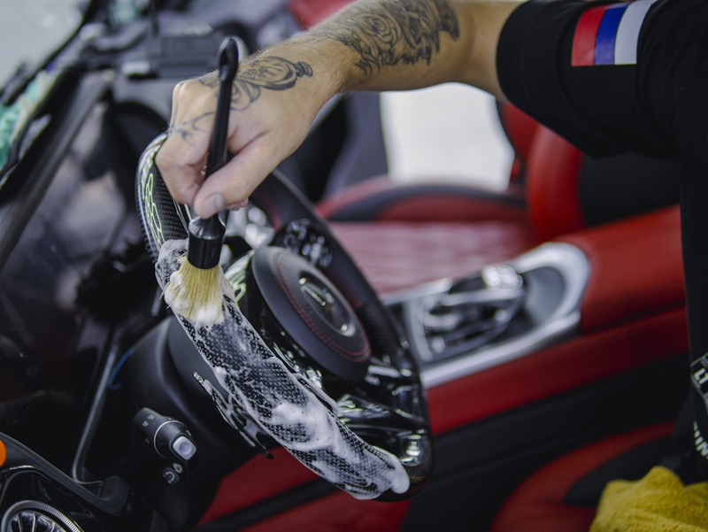 Чистка руля