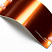 Виниловая плёнка IRISTEK Crystal Metallic Orange (кристальный металлик оранжевый), QMD0, 1,52×17,5 м