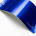 Виниловая плёнка IRISTEK Glossy Metallic Blue (синий), глянцевая, GMG0, 1,52×17,5 м