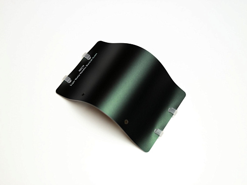 Виниловая плёнка Super Matte Metallic Blackish Green (металлический черно-зеленый), матовая, MEE7P, 1,52×17,5 м