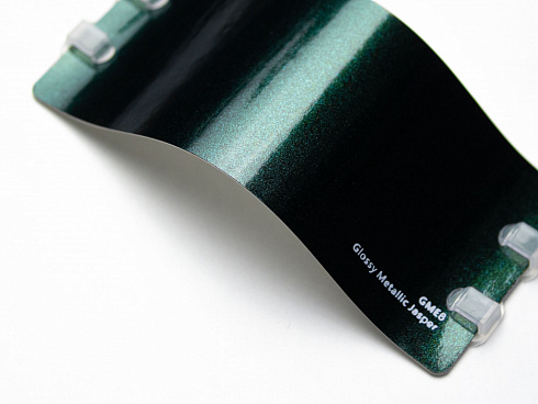 Виниловая плёнка Glossy Metallic Jasper (яшмовый зеленый), глянцевая, GME8, 1,52×17,5 м