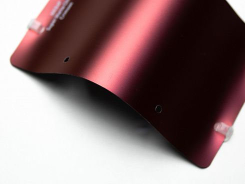 Виниловая плёнка Super Matte Chrome Crimson (хромовый алый), матовая, MKB4P, 1,52×17,5 м