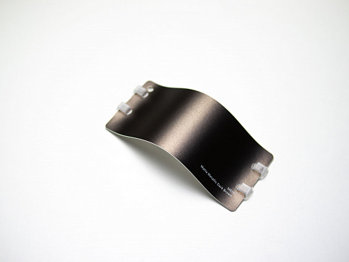 Виниловая плёнка Matte Metallic Dark Brown (темно-коричневый), MEI9, 1,52×17,5 м