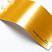 Виниловая плёнка Super Metallic Ceramic Yellow (металлик, керамический желтый), SMC0C, 1,52×17,5 м