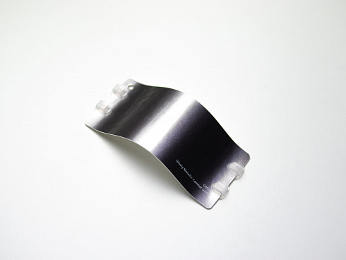 Виниловая плёнка Glossy Metallic Combat Grey (серый боевой), глянцевая, GML8, 1,52×17,5 м