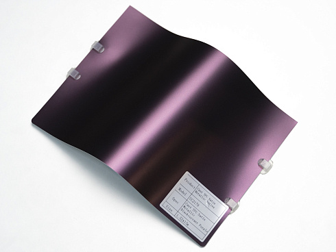 Полиуретановая пленка PPF Colors Satin Metallic Blackcurrant Purple (черная смородина), матовая, UC2179, 1,52×15 м