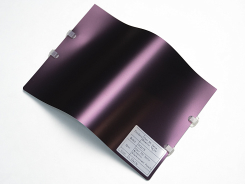 Полиуретановая пленка PPF Colors Satin Metallic Blackcurrant Purple (черная смородина), матовая, UC2179, 1,52×15 м