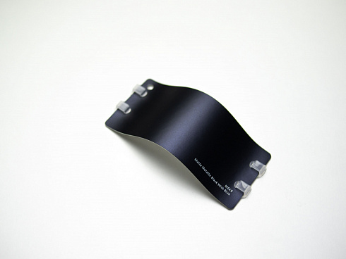 Виниловая плёнка Matte Metallic Black With Blue (черный с синим бриллиантом), MEK6, 1,52×17,5 м