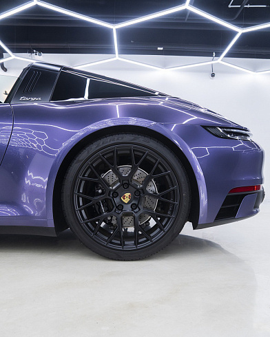 Полиуретановая пленка PPF Colors Glossy Metallic Dusty Violet (пыльно-фиолетовый металлик), глянцевая, UC2077, 1,52×15 м