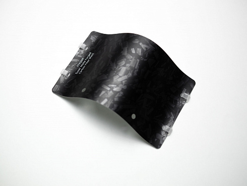 Виниловая плёнка Super Matte Forged Carbon Fiber Black (матовый черный карбон), FFK0MP, 1,52×17,5 м