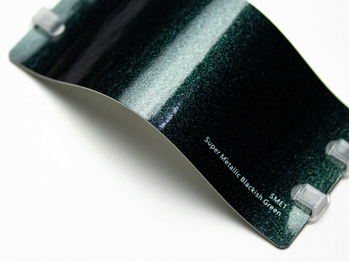 Виниловая плёнка IRISTEK Super Metallic Blackish Green (металлик черно-зеленый), SME1, 1,52×17,5 м