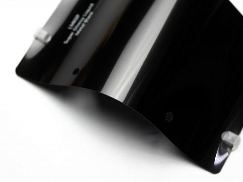 Виниловая плёнка Super Glossy Liquid Metal Black (черный металлик), глянцевая, LMK0P, 1,52×17,5 м