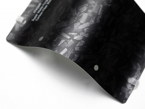 Виниловая плёнка Super Matte Forged Carbon Fiber Black (матовый черный карбон), FFK0MP, 1,52×17,5 м