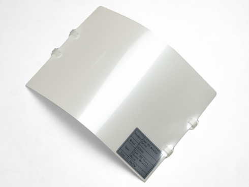 Полиуретановая пленка PPF Colors Glossy Metallic White (белый металлик), глянцевая, UC2000, 1,52×15 м