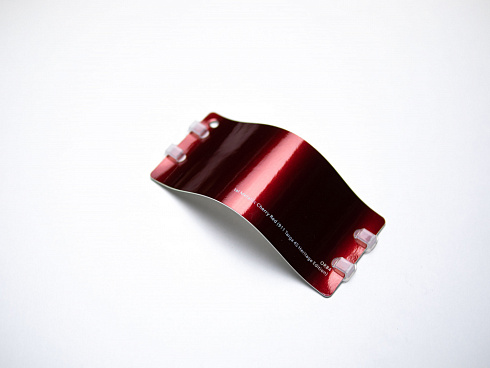 Виниловая плёнка Crystal Metallic Cherry Red (кристальный металлик вишневый), ORB4, 1,52×17,5 м