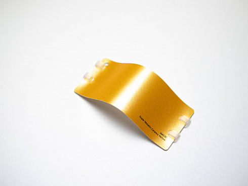 Виниловая плёнка Super Metallic Ceramic Yellow (металлик, керамический желтый), SMC0C, 1,52×17,5 м