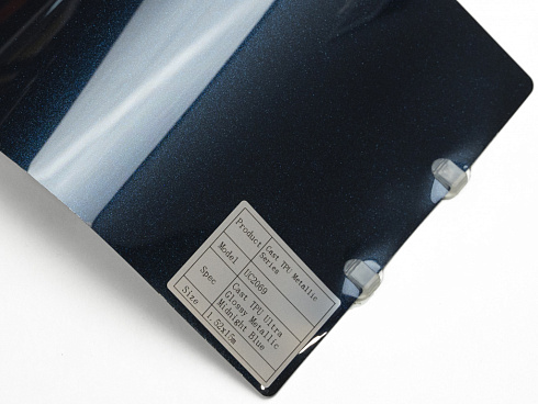 Полиуретановая пленка PPF Colors Glossy Metallic Midnight Blue (темно-синий металлик), глянцевая, UC2069, 1,52×15 м