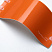 Виниловая плёнка IRISTEK High Glossy Orange (блестящий оранжевый), HGD0, 1,52×17,5 м