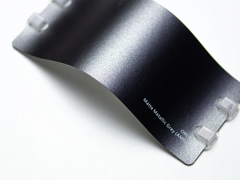 Виниловая плёнка Matte Metallic Grey AMG (серый), ORL3, 1,52×17,5 м