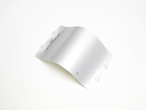 Виниловая плёнка Super Glossy Holographic White (голографический белый), глянцевая, HOA0P, 1,52×17,5 м