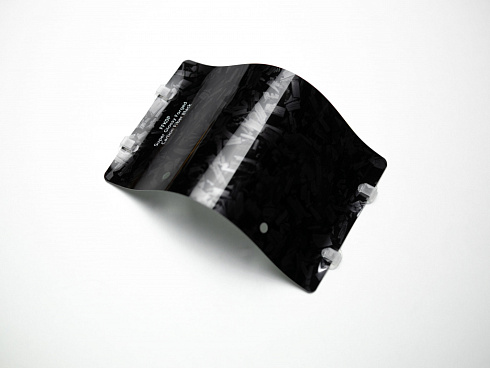 Виниловая плёнка Super Glossy Forged Carbon Fiber Black (кованый черный карбон), FFK0P, 1,52×17,5 м