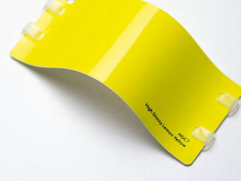 Виниловая плёнка High Glossy Lemon (блестящий лимонно-желтый), HGC7, 1,52×17,5 м