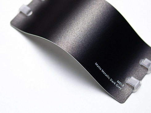 Виниловая плёнка Matte Metallic Dark Grey (темно-серый), MEL9, 1,52×17,5 м