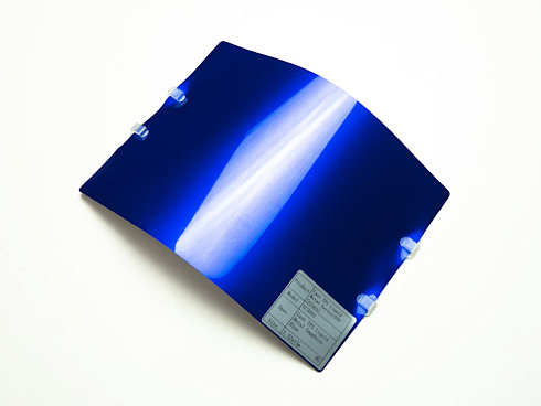 Полиуретановая пленка PPF Colors Liquid Metal Sapphire Blue (синий сапфир), глянцевая, UC3060, 1,52×15 м