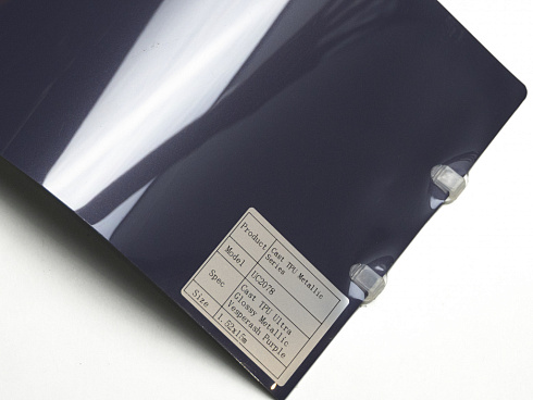 Полиуретановая пленка PPF Colors Glossy Metallic Vesperash Purple (темно-фиолетовый металлик), глянцевая, UC2078, 1,52×15 м