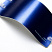 Виниловая плёнка Pearl Metallic Sea Blue (жемчужный морской синий), MPG6, 1,52×17,5 м