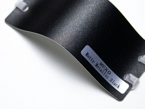 Виниловая плёнка Matte Metallic Black (черный), MEKO, 1,52×17,5 м