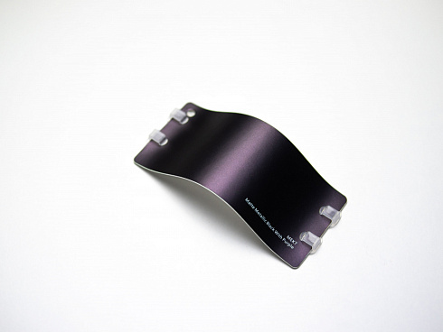 Виниловая плёнка Matte Metallic Black With Purple (черный с фиолетовым бриллиантом), MEK7, 1,52×17,5 м