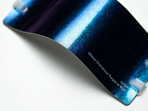 Виниловая плёнка Glossy Chameleon Purple to Blue (хамелеон от фиолетового до синего), CHG6, 1,52×17,5 м
