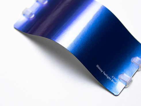 Виниловая плёнка IRISTEK Glossy Twilight Blue (сумеречный синий), глянцевая, CHG1, 1,52×17,5 м