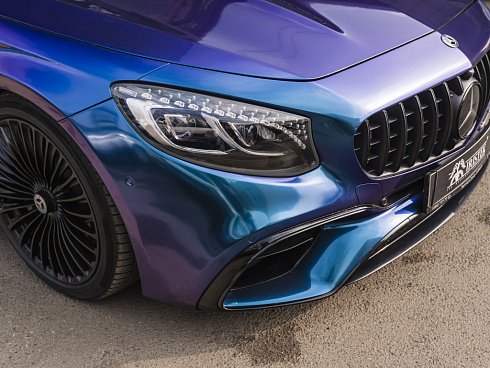 Полиуретановая пленка PPF Colors Chameleon Thunder Blue Purple (хамелеон сине-фиолетовый), глянцевая, UC8067, 1,52×15 м