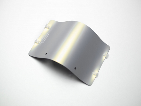 Виниловая плёнка Super Matte Sierra Blue with Gold (голубой с золотом), матовая, MWG3P, 1,52×17,5 м