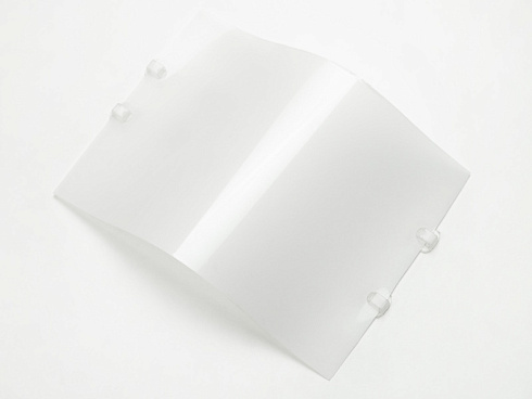 Прозрачная полиуретановая пленка с эффектом металлика, глянцевая, UC0105, 1,52×15 м