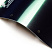 Виниловая плёнка Super Glossy Aurora Diamond Green (бриллиантово-зеленый), глянцевая, ORE9P, 1,52×17,5 м