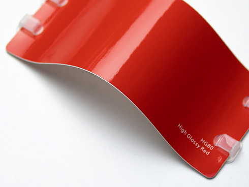 Виниловая плёнка High Glossy Red (блестящий красный), HGB0, 1,52×17,5 м